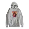 Moletom com Capuz Estampado Novo Estilo Soltinho para Adolescentes, Homens e Mulheres - Mercadoria do Cantor Europeu e Americano Juice Wrld 2024