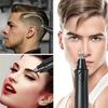 Nuevo recortador de vello nasal transfronterizo, afeitador de vello nasal con batería para hombres, limpiador de vello nasal, artefacto para cavidad nasal