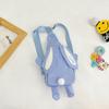 Lindo Bolso de Niña Conejo de Dibujos Animados Monedero Bandolera para Salir y Jugar Mochila Pequeña de Lona Bolso Personalizado para Usar