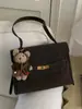 Bolsa de Mão Quadrada Pequena Retrô da Moda para Mulheres, Novo Modelo Outono e Inverno 2025, Alta Qualidade, Estilosa, Bolsa de Ombro e Transversal de Luxo Leve