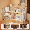 Estante de Mesa Prateleira de Armazenamento para Mesa Organizador de Mesa para Estação de Trabalho Canto de Mesa de Dormitório de Estudante Estante de Livros Armário de Armazenamento para Mesa