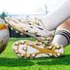 Zapatos de Fútbol de Velcro para Niños y Niñas con Uñas Largas Rotas para Adolescentes, Estudiantes de Secundaria y Primaria, Pelotas de Entrenamiento para Césped Interior