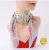 Bufanda cuadrada pequeña transfronteriza pañuelo para la cabeza mujer bufanda al por mayor bufanda moda bufanda simple para el trabajo bufanda para el cuello