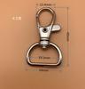 Punto de Fábrica Aleación de Zinc Hebilla Boca de Pez Hebilla para Perro Llavero Accesorios de Herrajes para Equipaje Juguetes Joyería de Herrajes para Teléfono Móvil