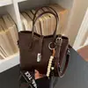 Bolsa de Balde Portátil para Mulheres, Novo Estilo Primavera 2026, Bolsa Tote Patchwork, Bolsa de Ombro da Moda Tendência, Bolsa Transversal Retro