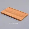 Bandeja de Madera, Bandeja para Pan, Té, Frutos Secos, Fruta, Logo Grabado, Bandeja de Bambú Transfronteriza Personalización, Pedido Mínimo de 100 Piezas