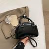 Bolso Niche Shell Bolso de Mano Boston para Mujer Color Sólido Hombro Cruzado Bolso para Mujer Combinable Bolso Bowling Bolso Trendy para Mujer