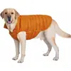 Nueva ropa cruzada para mascotas, abrigo de algodón a prueba de viento y cálido para perros, abrigo de algodón engrosado para perros para otoño e invierno al aire libre, chaqueta a prueba de frío