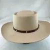 Amazon Transfronterizo Sombrero de Lana de Ala Ancha Moda Viajero para Mujer Fiesta Sombrero de Vaquero Estilo Europeo y Americano Borde Enrollado Sombrero de Fieltro