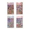 Série de Lojas de Lanches Deliciosos Yuezhen Adesivos Planos Adesivos Laser Japoneses Diário de Comida Colagem Materiais Decorativos
