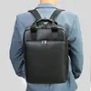 Amazon NIUCUNZH Mochila transpirable de piel de vaca de primera capa para hombre, bolsa para portátil, mochila de negocios, bolsa ligera para el día a día