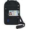 2025 Popular Cubierta Protectora de Documentos del Extranjero Bolsa para Boletos de Almacenamiento Diagonal Pasaporte Multiusos Bolso de Pasaporte para Colgar en el Cuello