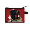 Nuevo Monedero Digital Creativo Navideño Pequeño para Monedas Niños Moda Impreso Bolsa para Monedas Regalo de Moda para las Fiestas