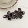 Grampo Bico de Pato Florido Estampa Leopardo de Alta Qualidade, Grande Volume de Cabelo, Presilha na Parte de Trás da Cabeça, Presilha de Cabelo Estilo Elegante Personalização