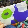 Bolsa de Compras Dobrável 210D em Estoque, Bolsa Tote Fofa com Desenho Animado Floral, Tamanho Grande