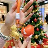 Pingente de Ouro Puro 999 Estilo Chinês, Chaveiro "Riqueza Instantânea", Cordão para Bolsa e Celular, Presente Atacado