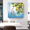 Fábrica de pinturas decorativas de alto nivel para la entrada de una casa, armario colgante, pintura mural para pasillo, dormitorio, restaurante, navegación tranquila