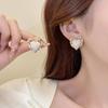 Aretes de Perlas Falsas Estilo Lujo Ligero, Modernos y Versátiles, Aretes de Celebridad de Internet en Tendencia 2025, Venta al por Mayor desde Yiwu