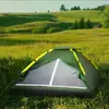 Tienda de Mochila Transfronteriza para Camping al Aire Libre, Tienda para Dos Personas de Montaje Manual con Puerta Recta para Camping, Playa, Impermeable y a Prueba de Mosquitos