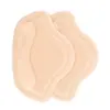 Pegatinas de talón color carne para tacones altos, suaves, anti-desgaste y anti-caída, se pueden cortar, autoadhesivas, sensación de piel, tamaño ajustable, almohadillas de media talla