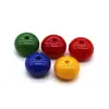 Venta de Fábrica 9*13.5mm Resina Imitación Cera de Abeja Lapislázuli Rojo del Sur Cuentas de Ábaco Cuentas Espaciadoras Accesorios para Joyería DIY Al por Mayor