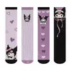 Calcetines para niñas kulomi medias otoño e invierno nuevos estudiantes calcetines para pantorrilla bebé lindo dibujos animados calcetines de tubo