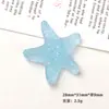 Accesorios de Resina DIY de Dibujos Animados, Piezas Decorativas, Estrella de Mar, Pegamento de Crema, Pinzas para el Cabello, Fundas para Teléfono, Hebillas para Zapatos, Llaveros, Colgantes