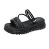 Sandalias de Moda Estilo Hada con Tiras Cruzadas y Punta Abierta para Mujer Verano 2026 Nuevas Sandalias de Doble Uso con Plataforma para Aumentar la Altura para Combinar con Vestidos Zapatos de Playa