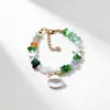 Diseño Minimalista de Nicho Pulsera de Playa Versátil Accesorios de Playa Dopamina Costeros Pulsera de Océano con Estrella de Mar y Concha