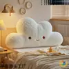 Cojín Respaldo con Forma de Nube para Cama Infantil, Almohada Respaldo Suave, Cojín de Tatami, Cojín de Cama Estilo Princesa, Respaldo Grande