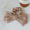Bowknot de camada dupla intestino grosso Princesa hairband cabeça corda de alta qualidade sentido horsetail bola cabeça elástico japonês e coreano temperamento acessórios para o cabelo