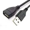 Cabo de Extensão USB 2.0 Macho para Fêmea, Cabo de Dados para Disco Rígido Totalmente de Cobre, Cabo de Extensão USB para Computador 1.8m 5m, Niquelado