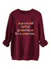 En un Mundo Lleno de Amazon eBay sitio independiente estilo casual sudadera de felpa gruesa para mujer