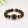 Populares en el comercio exterior, pulseras de cuentas hechas a mano para hombres y mujeres para aliviar la ansiedad, pulseras de la suerte del zodíaco de cristal natural europeas y americanas