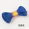 Loja de joias de corda trançada diy feitas à mão Linha 5 pulseira trançada de Jade vermelho feita à mão cordão de pulso material diy