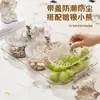 Frete Grátis, Prato de Lanche para Chá Exquisito e de Alto Padrão, Mesa de Centro para Sala de Estar, Prato de Lanche de Plástico, Luxo Acessível e de Alto Valor para Lanches Domésticos