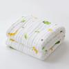 Toalla de baño para bebé de gasa de nueve capas 110*105, manta de algodón seersucker para niños, toalla de baño de gasa de algodón lavada