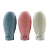 Botella de Loción Reutilizable Tamaño Viaje Portátil de Plástico 60ml Set de Botellas Pequeñas para Viaje Botella Dispensadora de Loción