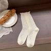 Calcetines de media caña para niños de verano delgados transpirables de felpa de malla absorbente de sudor calcetines de algodón para damas calcetines Zhuji Yuezi al por mayor