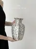 Porcelana Azul y Blanca Cerámica Retro Adornos de Jarrón Sala de Estar Arreglo Floral Tarro de Cerámica Lujo Accesible Decoración Estilo Chino Nuevo Flores
