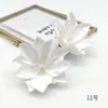 Simulación de Boda Flor Estrella de la Suerte Flor de Magnolia Flor Artificial Pasador de Pelo Tocado Paquete de Materiales con Guirnalda para el Hogar Accesorios de Fotografía