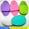 Suministro Directo de Fábrica Cepillo Masajeador de Silicona Tipo Guante Cepillo para Meridianos Cepillo Esencial para Spa de Belleza de Cuerpo Completo Cepillo para Aceites de Baño Ducha Cepillo Suave