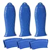 Cubierta de Silicona para Mango de Olla, Cubierta Aislante de Calor, Mango de Olla de Silicona Resistente a la Temperatura, Antiescaldaduras, Antideslizante, Cubierta de Mango Suave, Set de Combinación Automática