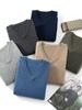 Suéter de Cachemira para Hombre con Cuello en V para Otoño e Invierno, Talla Grande, Ropa de Punto Business Casual, Suéter Base de Lana, Grueso y Cálido
