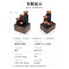 Adornos de Escritorio Agua Fluyendo Riqueza Sala de Estar Oficina Pequeña Fuente Rueda Feng Shui Fortuna Bonsái Artesanía Regalo Accesorios