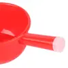 Cuchara de agua de plástico cuchara de agua de plástico integrada Cocina hogar plástico engrosado rojo mediano