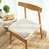 Cojín de silla de imitación de piel de conejo, cojín de felpa engrosado de invierno para silla de comedor, cojín para glúteos de oficina para estar mucho tiempo, cojín para asiento de taburete doméstico para estudiante