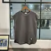 Coletes Esportivos de Cor Sólida Estilo Retrô Americano Transfronteiriços para Homens, Camisetas Regata Largas Tamanho Plus, Roupas de Verão Tendência de Marca, Camisetas Sem Manga