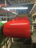 Rolo revestido de cor vários modelos de processamento de vendas galvanizadas impressão camuflagem placa revestida de cor vermelha