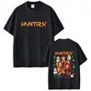 Tamanho Europeu TransfronteiriçoCamiseta Kpop Caçador de Demônios Rumi Mira Zoey Camiseta Gráfica para Homens e Mulheres Natal